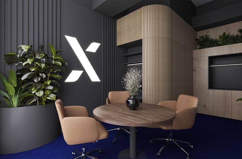 Míting room v Proxente