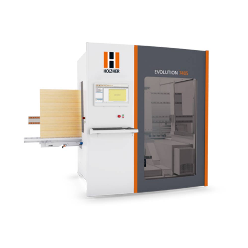 CNC obrábanie nábytku na mieru – HolzHer Evolution 7405